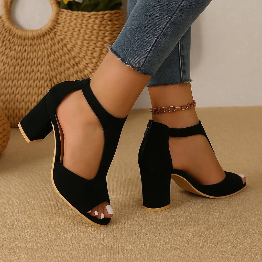 LUNIVELLE SQUARE HEELS