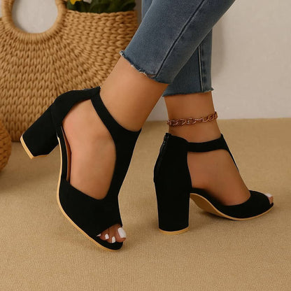 LUNIVELLE SQUARE HEELS